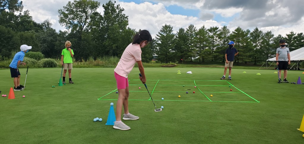 Junior golf camp, photo #4.